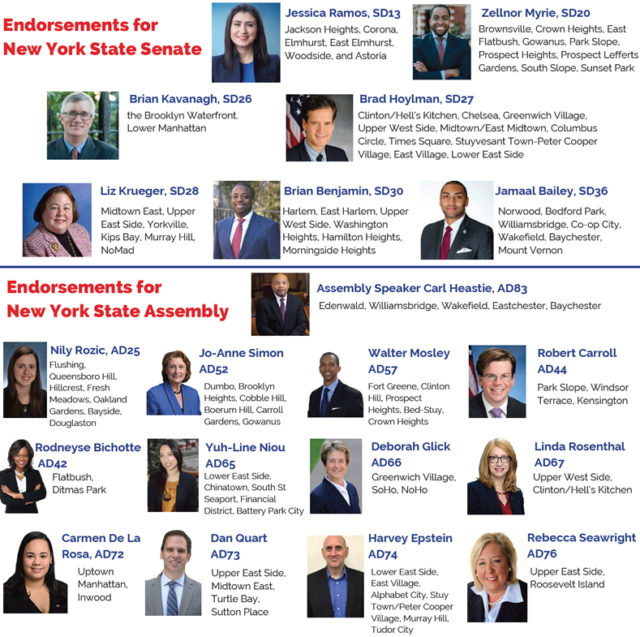 New York State Primary Endorsements Local 802 AFM