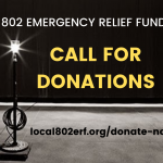 802 Musicians’ Emergency Relief Fund: Call for Donations