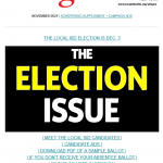 THE ELECTION ISSUE