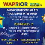 “NYC Female Battle of the Bands” (produced by Warrior Women in Business)