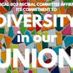 Local 802 DECIBAL committee affirms its commitment to diversity in our union